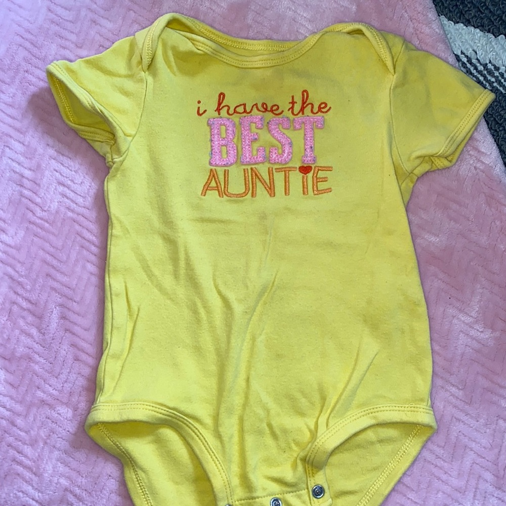 Carter’s 24 month yellow onesie